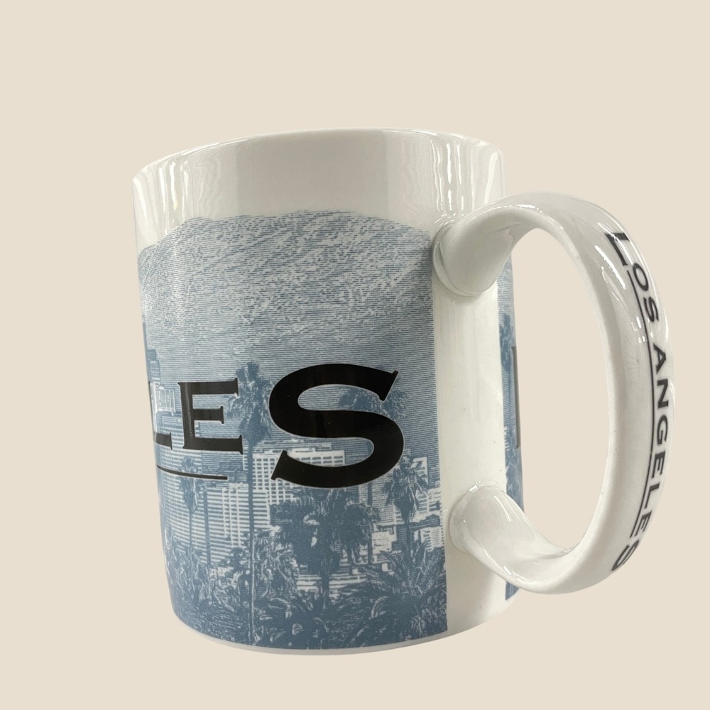 Starbucks 2002 Barista Skyline Series One Los Angeles City of Angels Mug 16oz